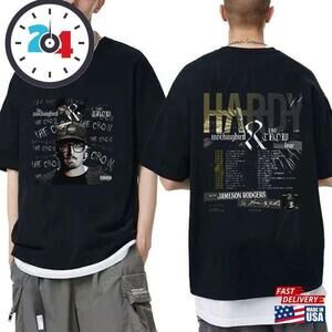 Hardy The Crow Tour Shirt Country Music Tee T-Shirt  Classic 2 Sided